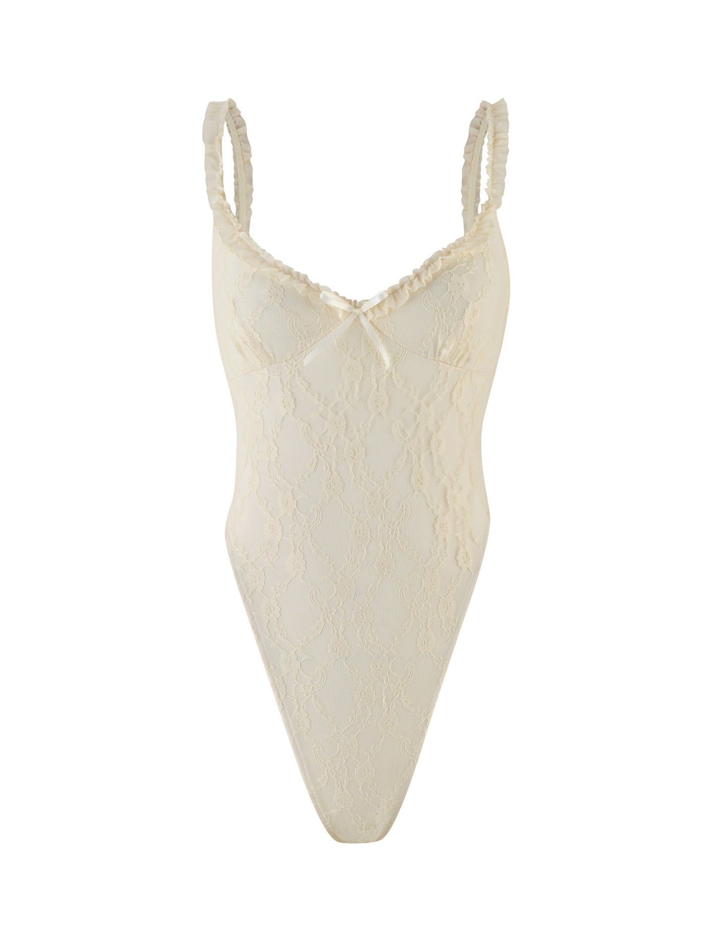 DEJA BODYSUIT - BEIGE : CHAMPAGNE : CHAMPAGNE LACE