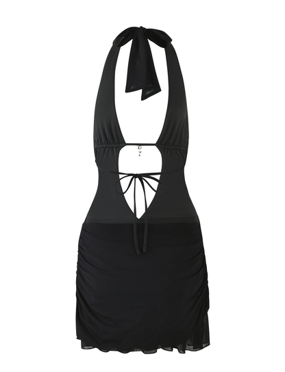 ESHA DRESS - BLACK
