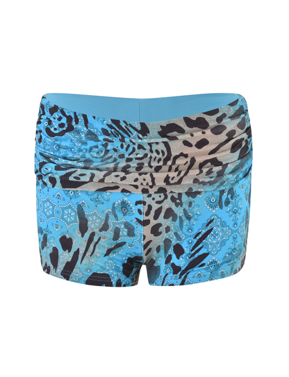 KARINA SHORT - MULTI : LEOPARD : LEOPARD SWIRL