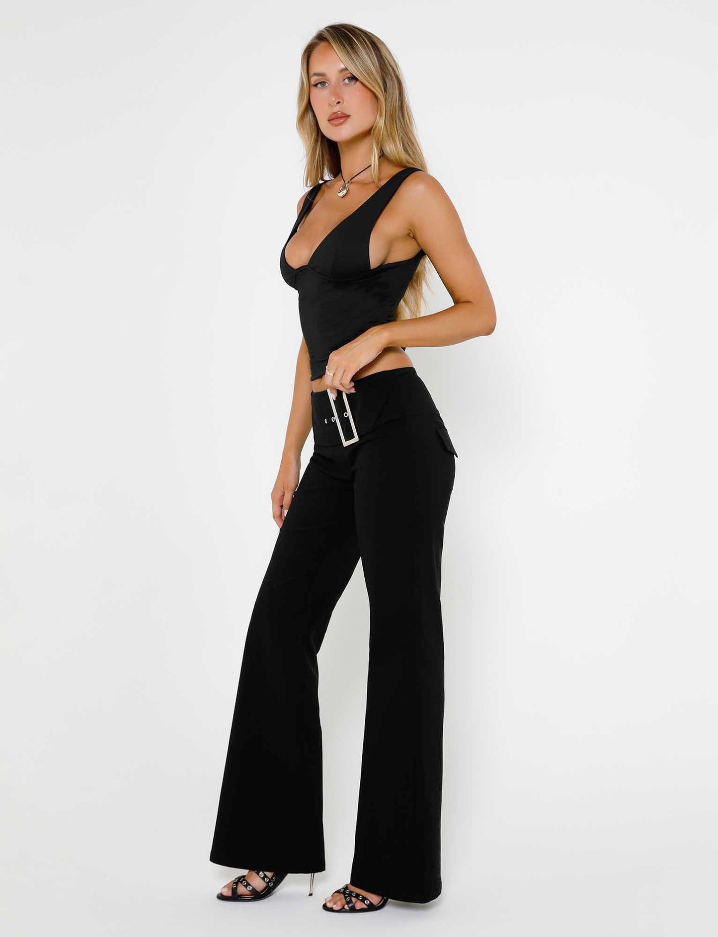 LUNARIA TOP - BLACK