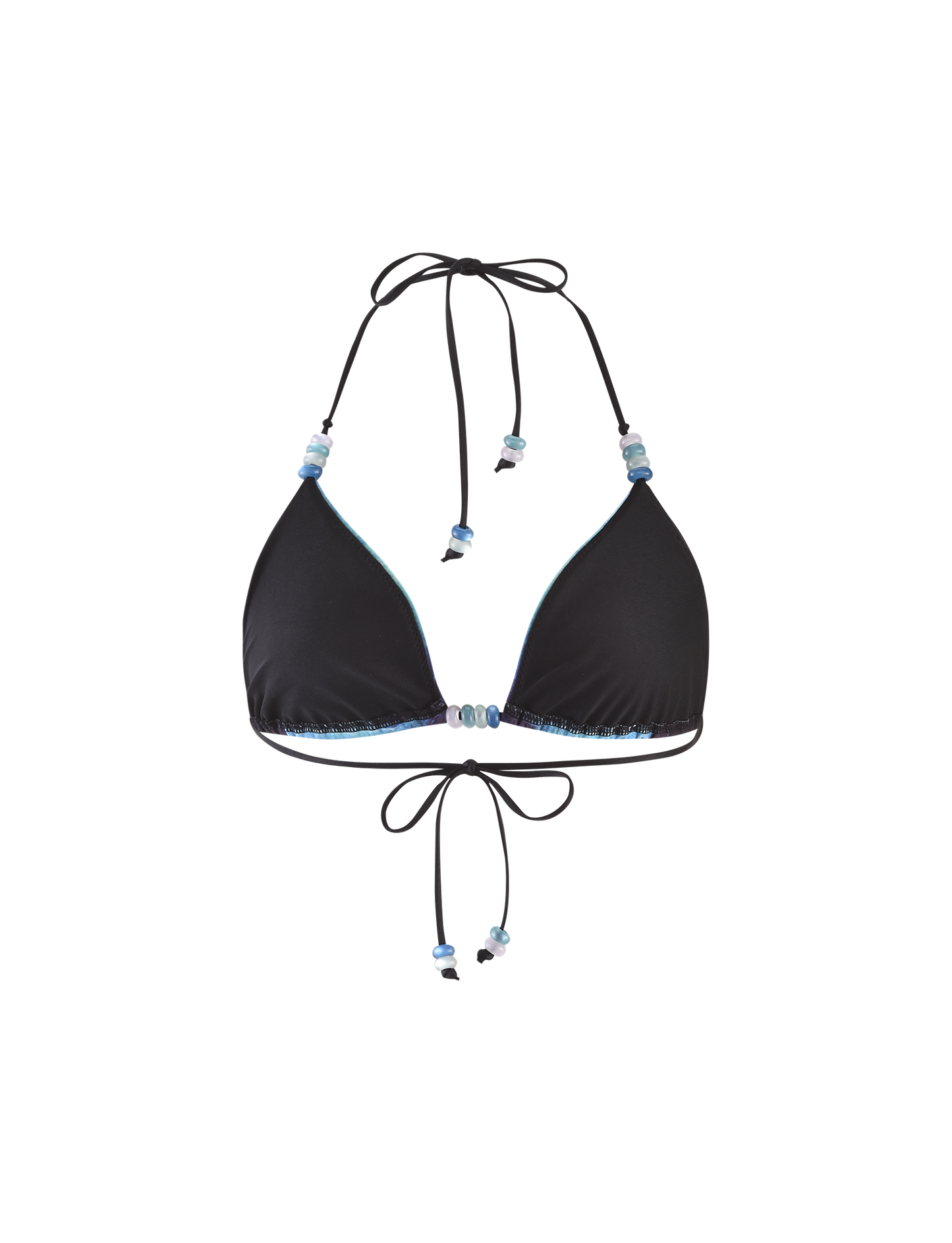 FINLEA BIKINI TOP - BLACK : BUTTERFLY