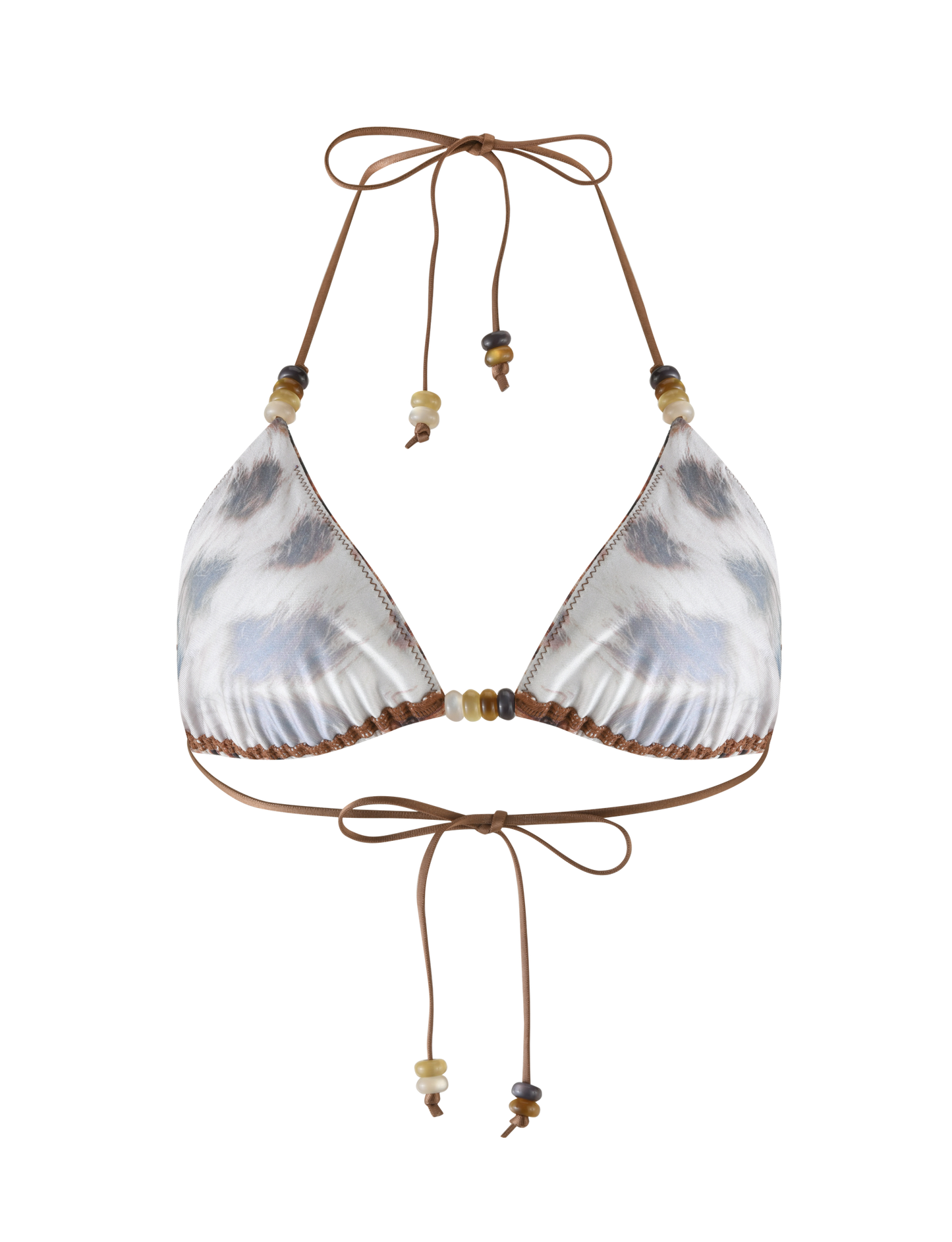 FINLEA BIKINI TOP - NEUTRAL : LEOPARD : LEOPARD HAZE