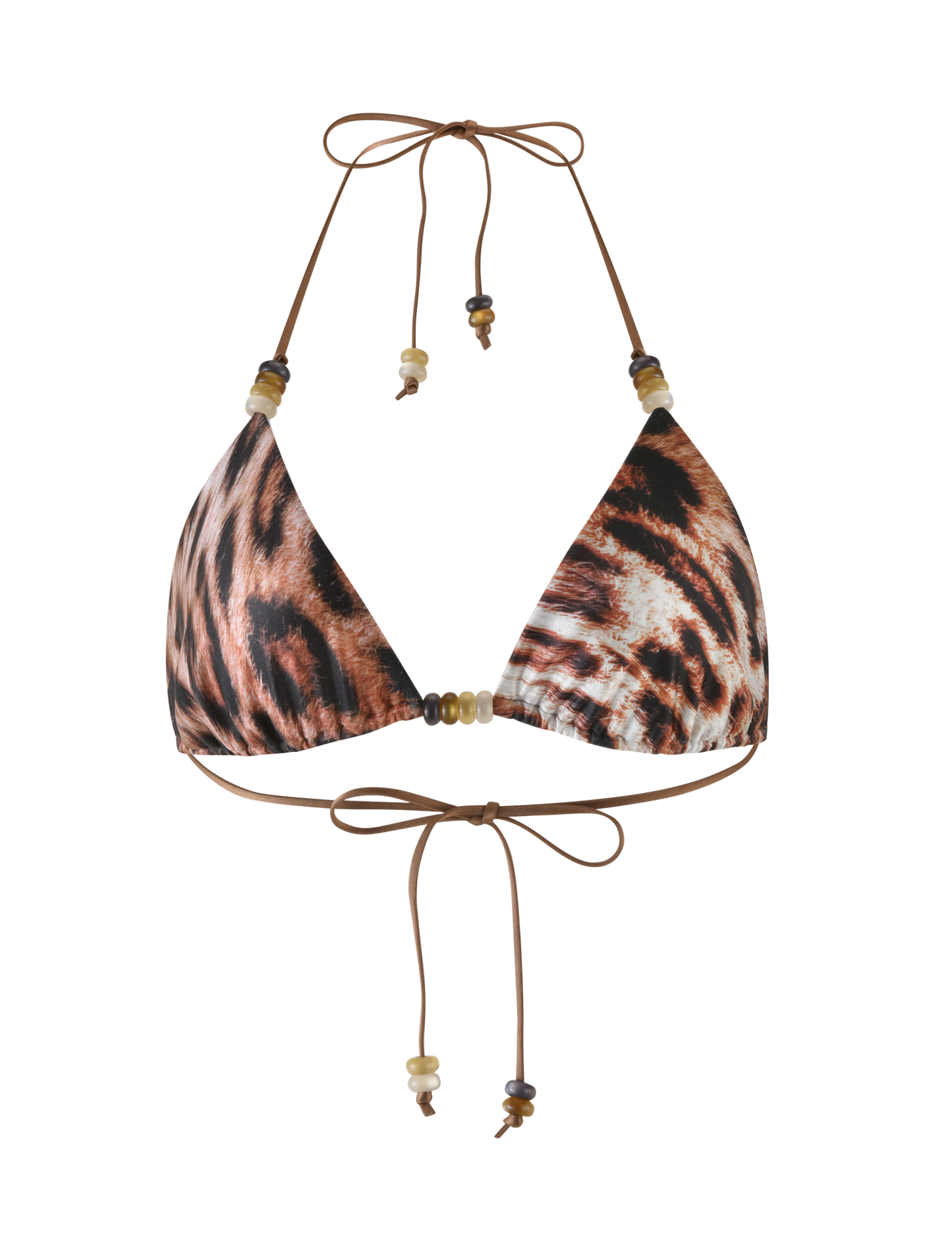 FINLEA BIKINI TOP - NEUTRAL : LEOPARD : LEOPARD HAZE