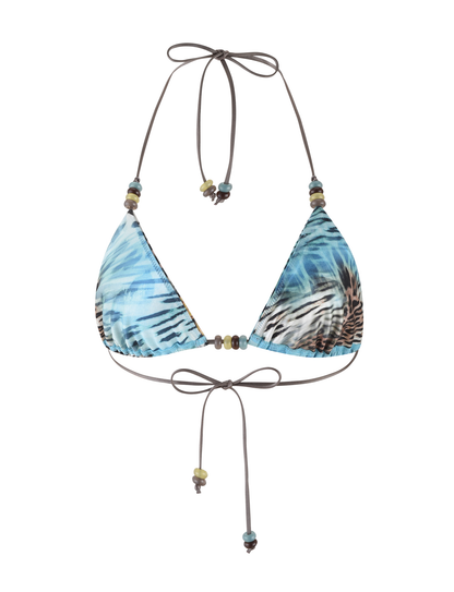 FINLEA BIKINI TOP - MULTI : ANIMAL : BUTTERFLY ANIMAL