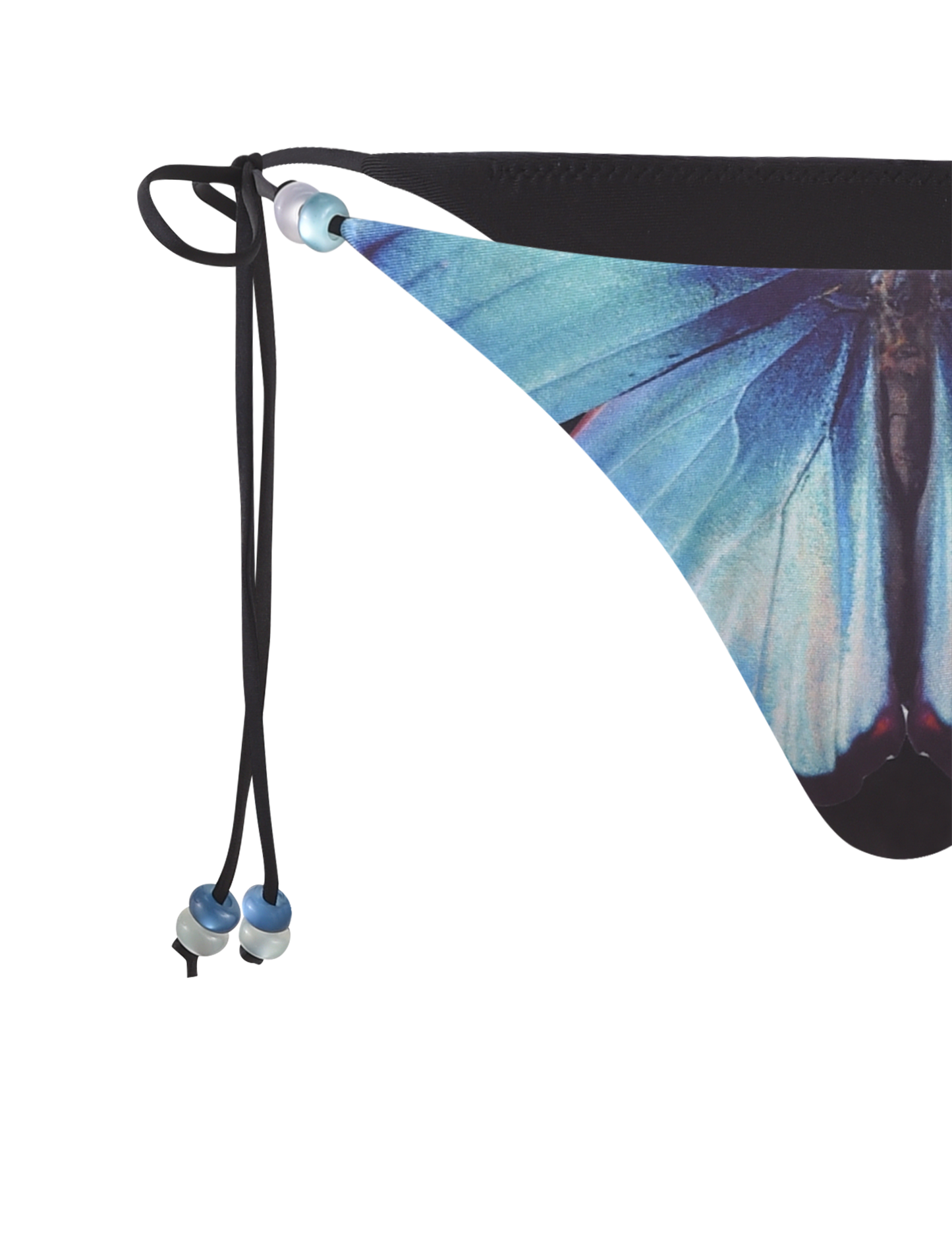 FINLEA BIKINI BOTTOM - BLACK : BUTTERFLY
