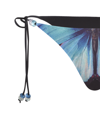 FINLEA BIKINI BOTTOM - BLACK : BUTTERFLY