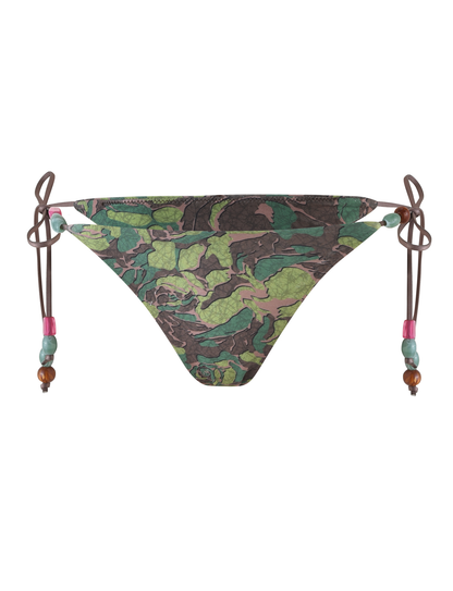 FINLEA BIKINI BOTTOM - GREEN : CAMO