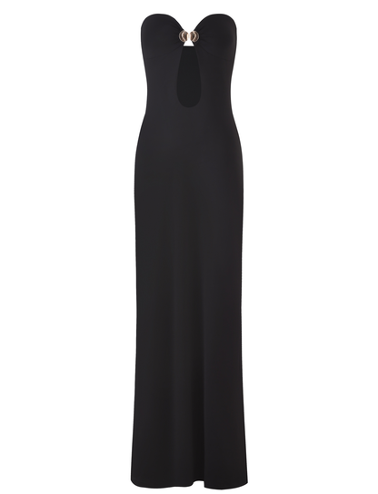 CECILY MAXI DRESS - BLACK
