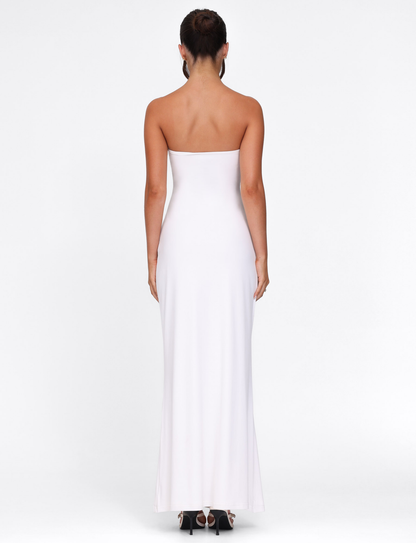 CECILY MAXI DRESS - WHITE