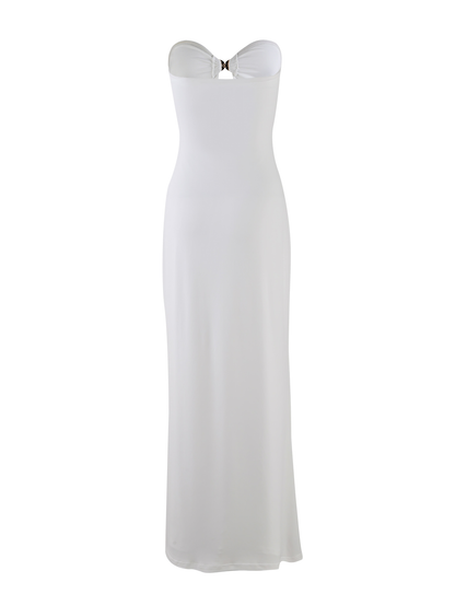 CECILY MAXI DRESS - WHITE