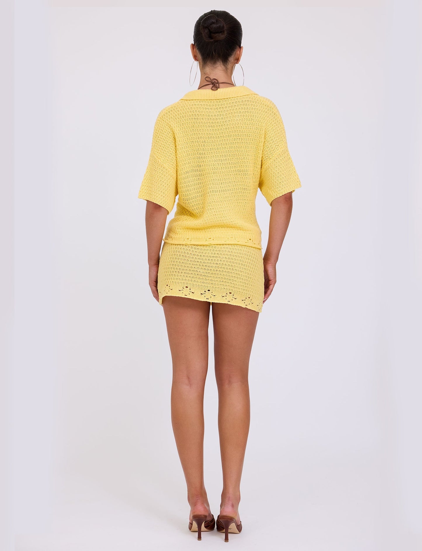 JANAI SKIRT - YELLOW : LEMON