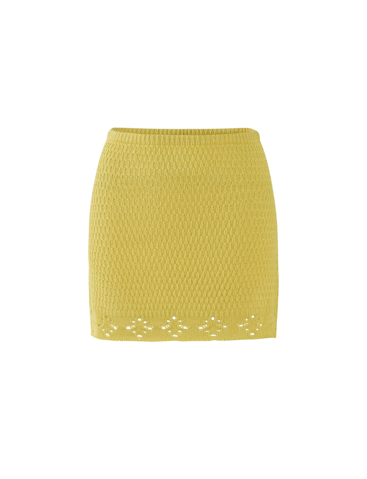 JANAI SKIRT - YELLOW : LEMON