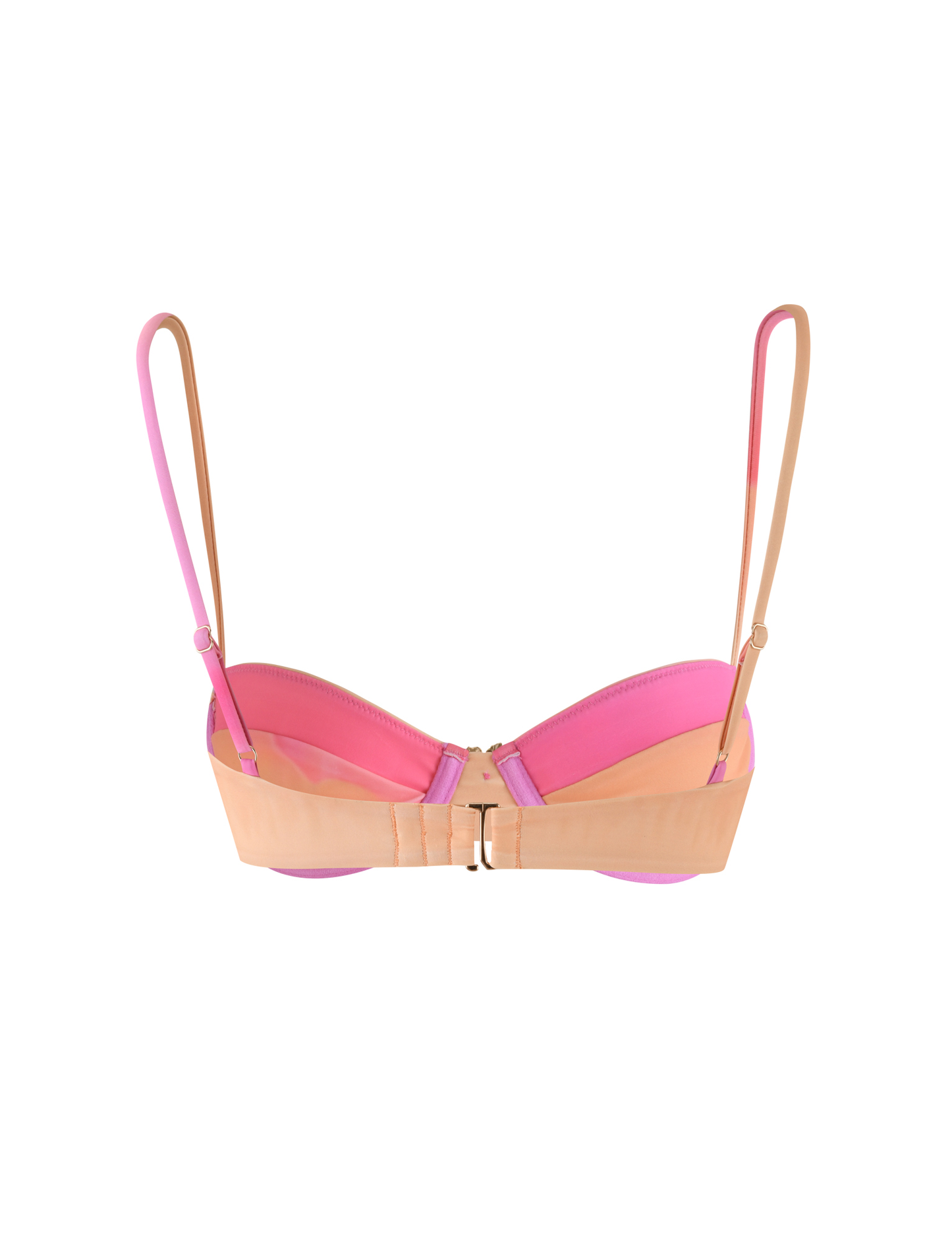 KHESSA BIKINI TOP - PINK HIBISCUS