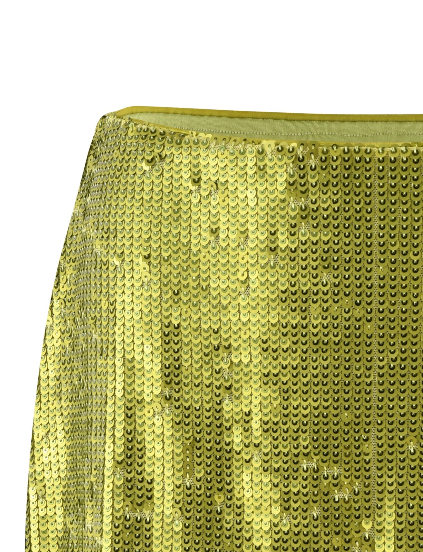 KAYE SKIRT - GREEN : GREEN SEQUIN