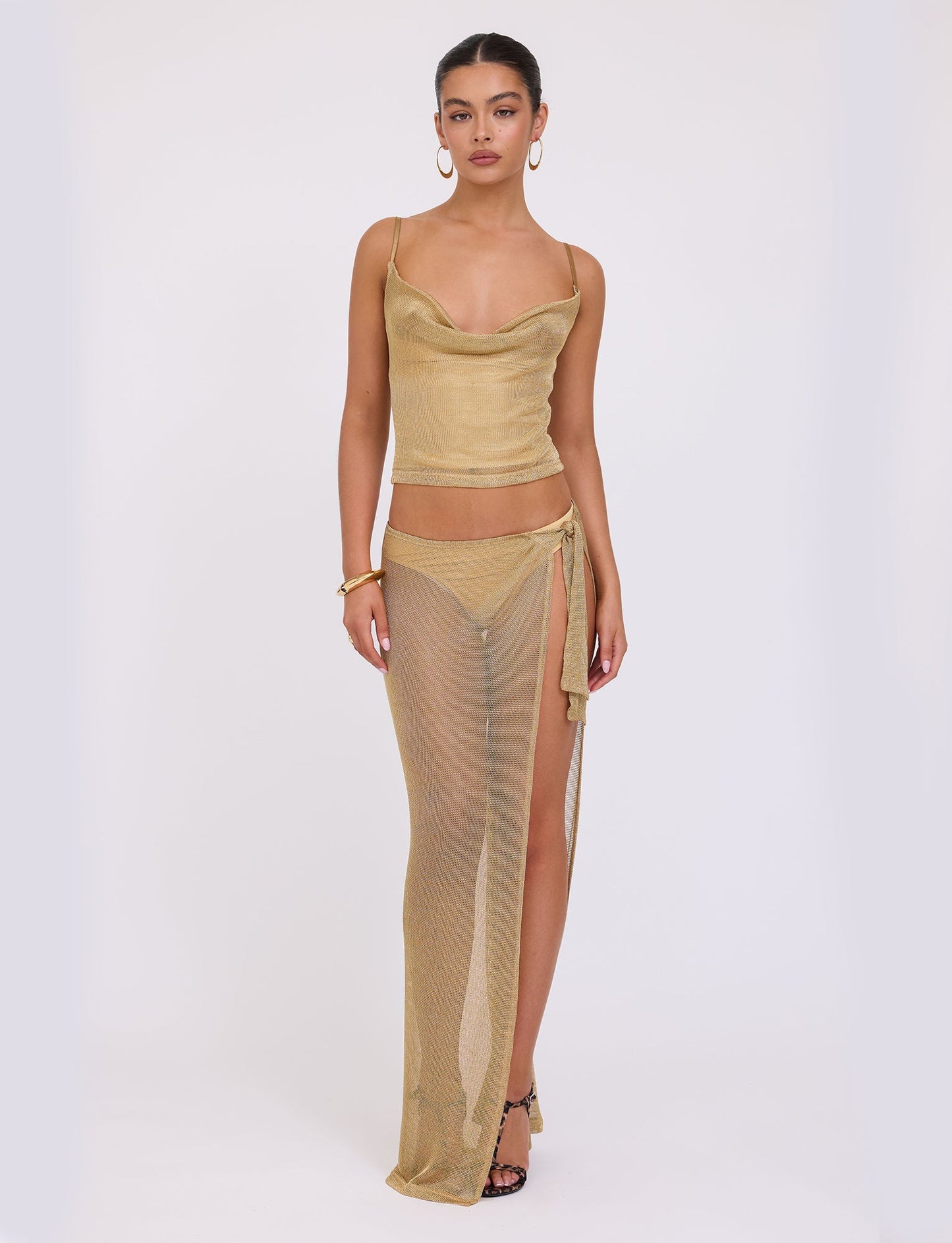 WYNNE TOP - GOLD
