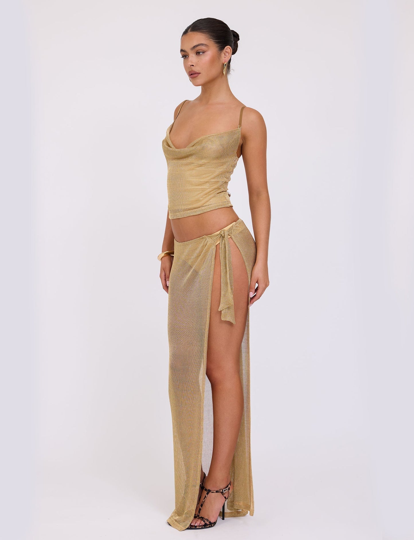 WYNNE TOP - GOLD