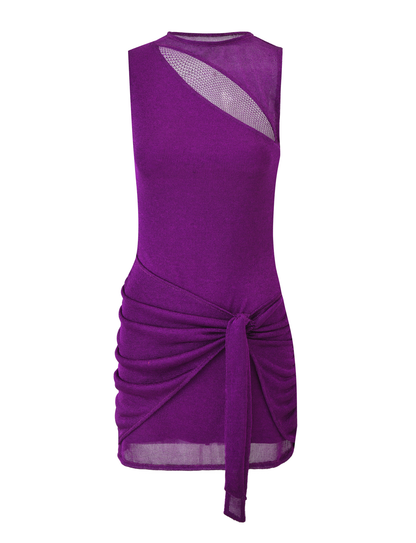 AZELMA DRESS - PURPLE