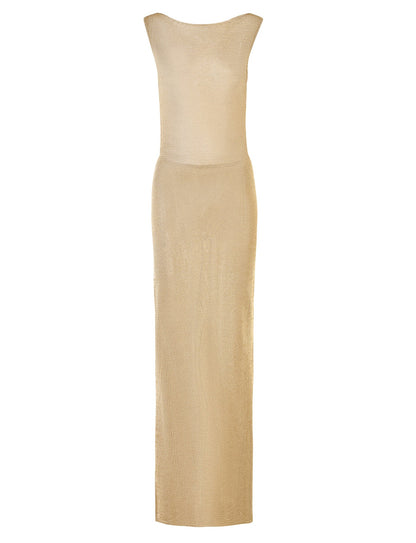 ZAELA DRESS - GOLD
