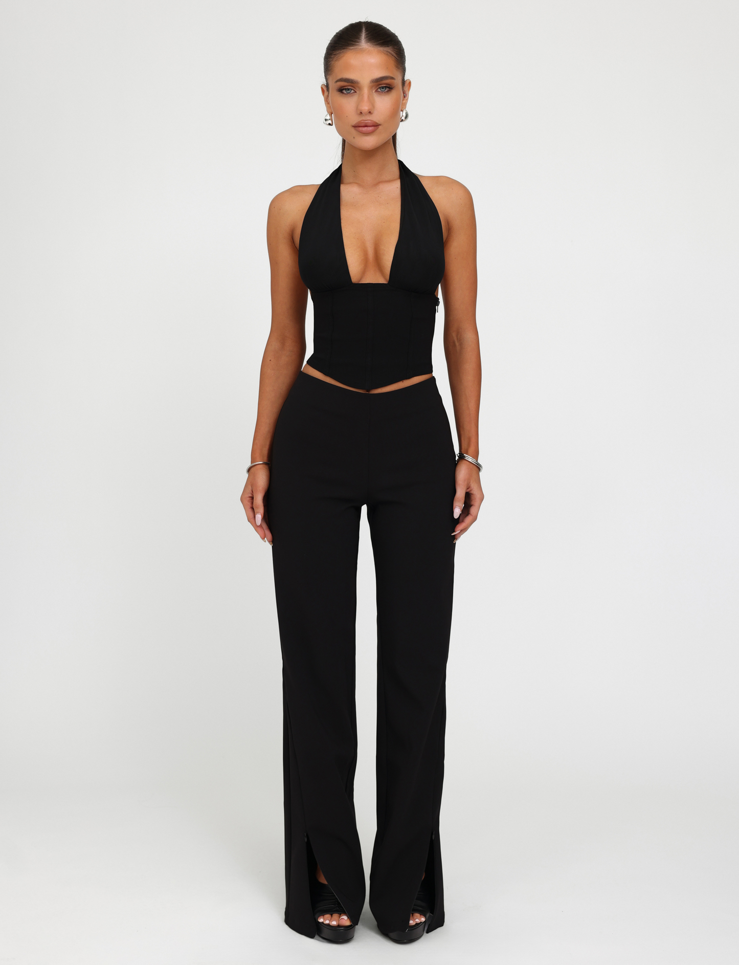 JANECE TOP - BLACK