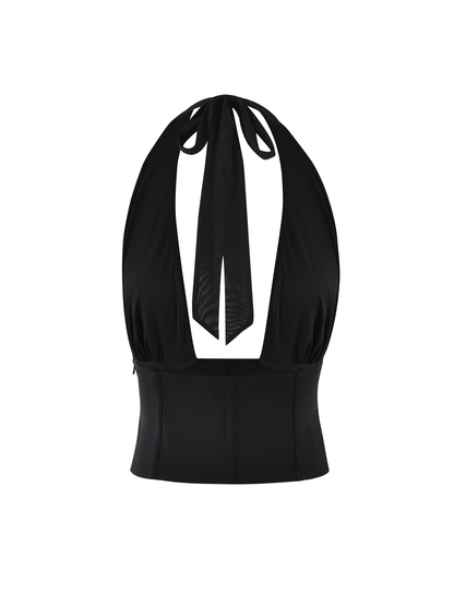 JANECE TOP - BLACK