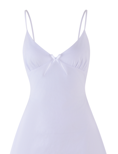 WINNIE MINI DRESS - WHITE