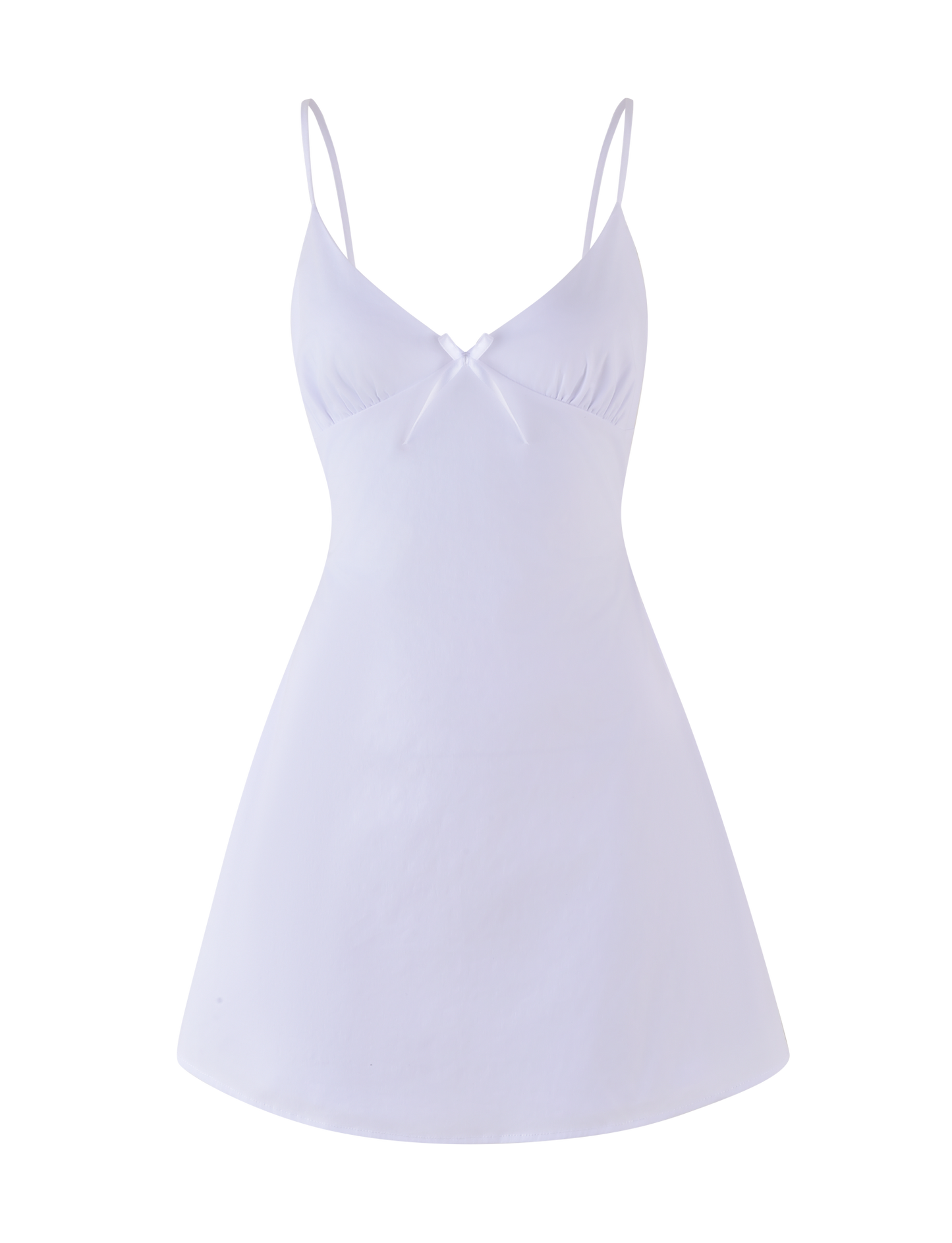 WINNIE MINI DRESS - WHITE