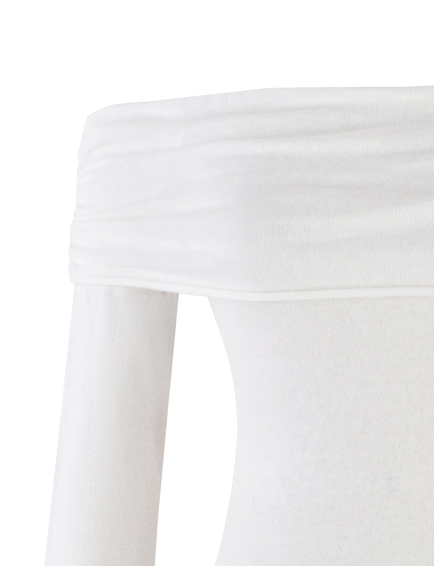 DIEDRE JUMPER DRESS - WHITE : CREAM