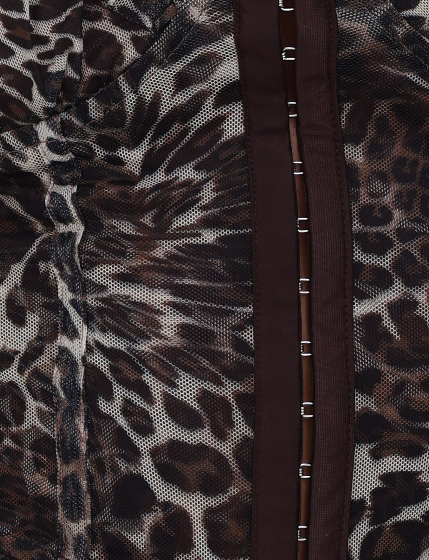 GINNY TOP - NEUTRAL : LEOPARD