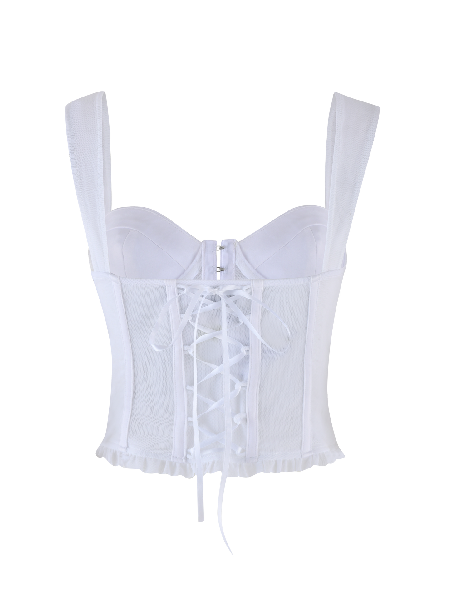 GINNY TOP - WHITE : OPTIC WHITE