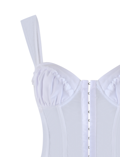 GINNY TOP - WHITE : OPTIC WHITE
