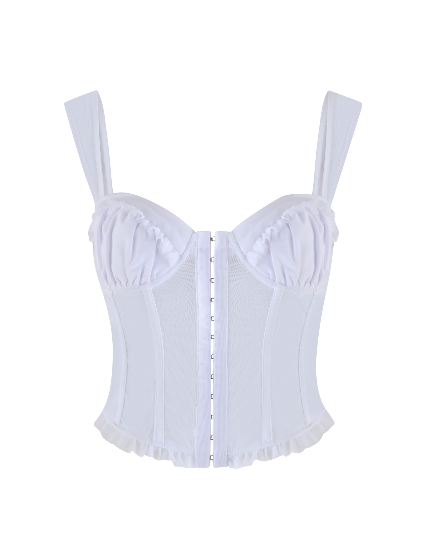 GINNY TOP - WHITE : OPTIC WHITE