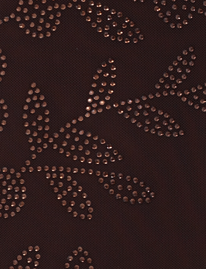 OCTAVIA MINI DRESS - BROWN : CHOCOLATE