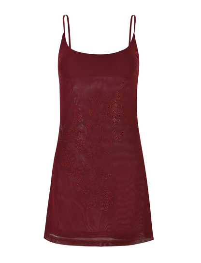OCTAVIA DRESS - PURPLE : WINE