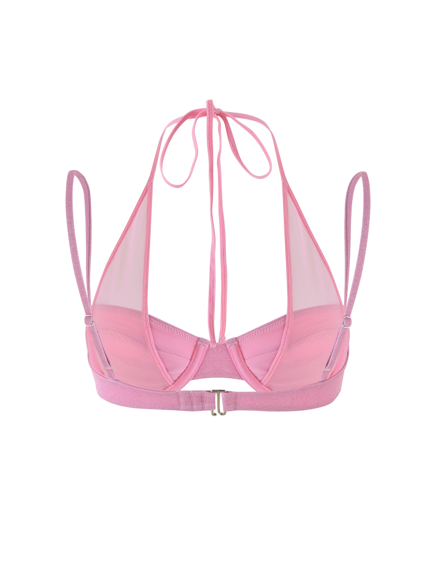 ELLISON BIKINI TOP - PINK : BABY PINK