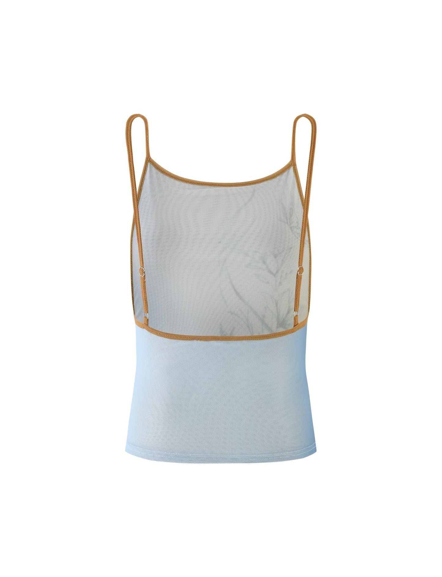 ELVERA TOP - BLUE : GRADIENT FLORAL