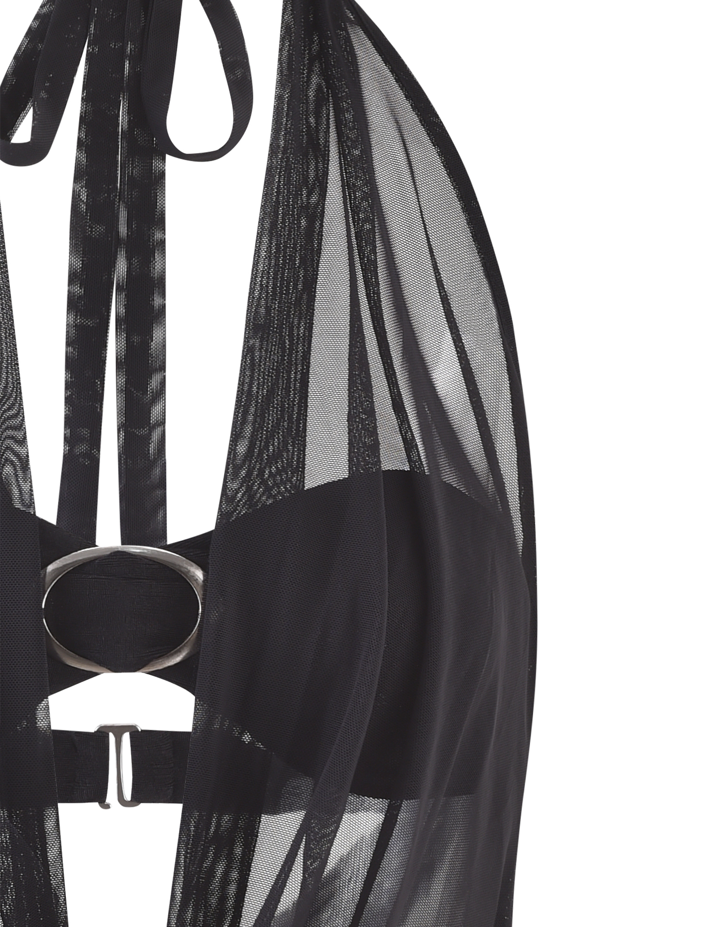 MAKENA TWO-PIECE TOP - BLACK
