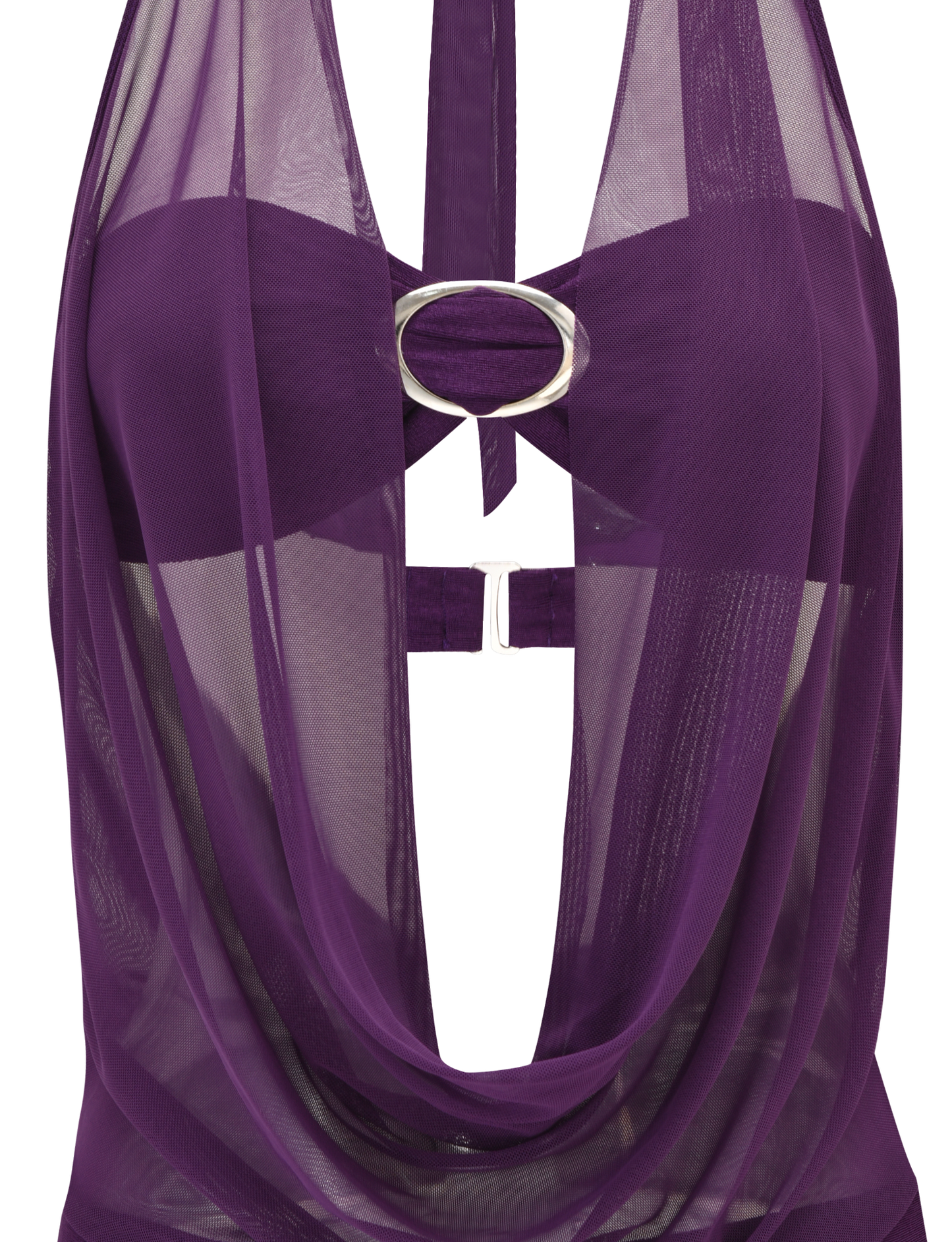 MAKENA TWO-PIECE TOP - PURPLE