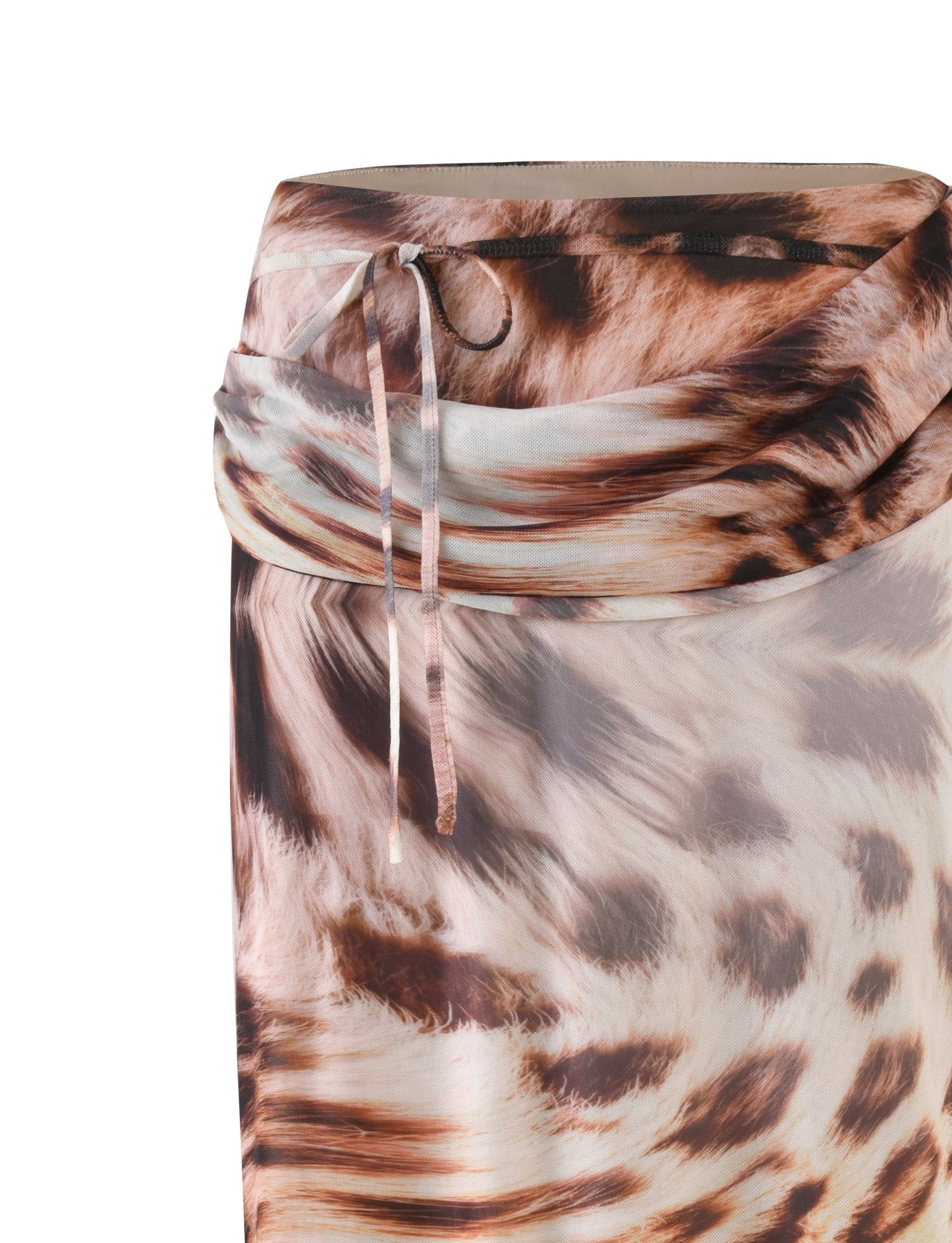 PEARL MAXI SKIRT - NEUTRAL : LEOPARD : LEOPARD HAZE