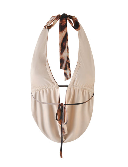 PEARL TOP - NEUTRAL : LEOPARD : LEOPARD HAZE