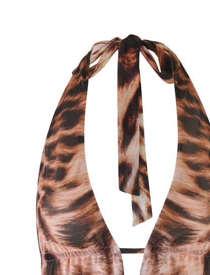 PEARL TOP - NEUTRAL : LEOPARD : LEOPARD HAZE
