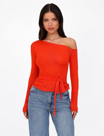 BRYNA JUMPER - RED
