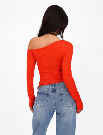 BRYNA JUMPER - RED