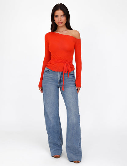 BRYNA JUMPER - RED