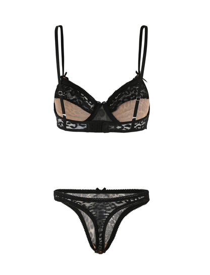 ALANIS SET - NEUTRAL : LEOPARD