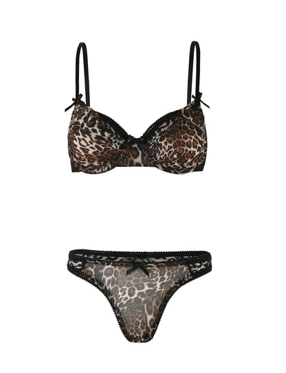 ALANIS SET - NEUTRAL : LEOPARD