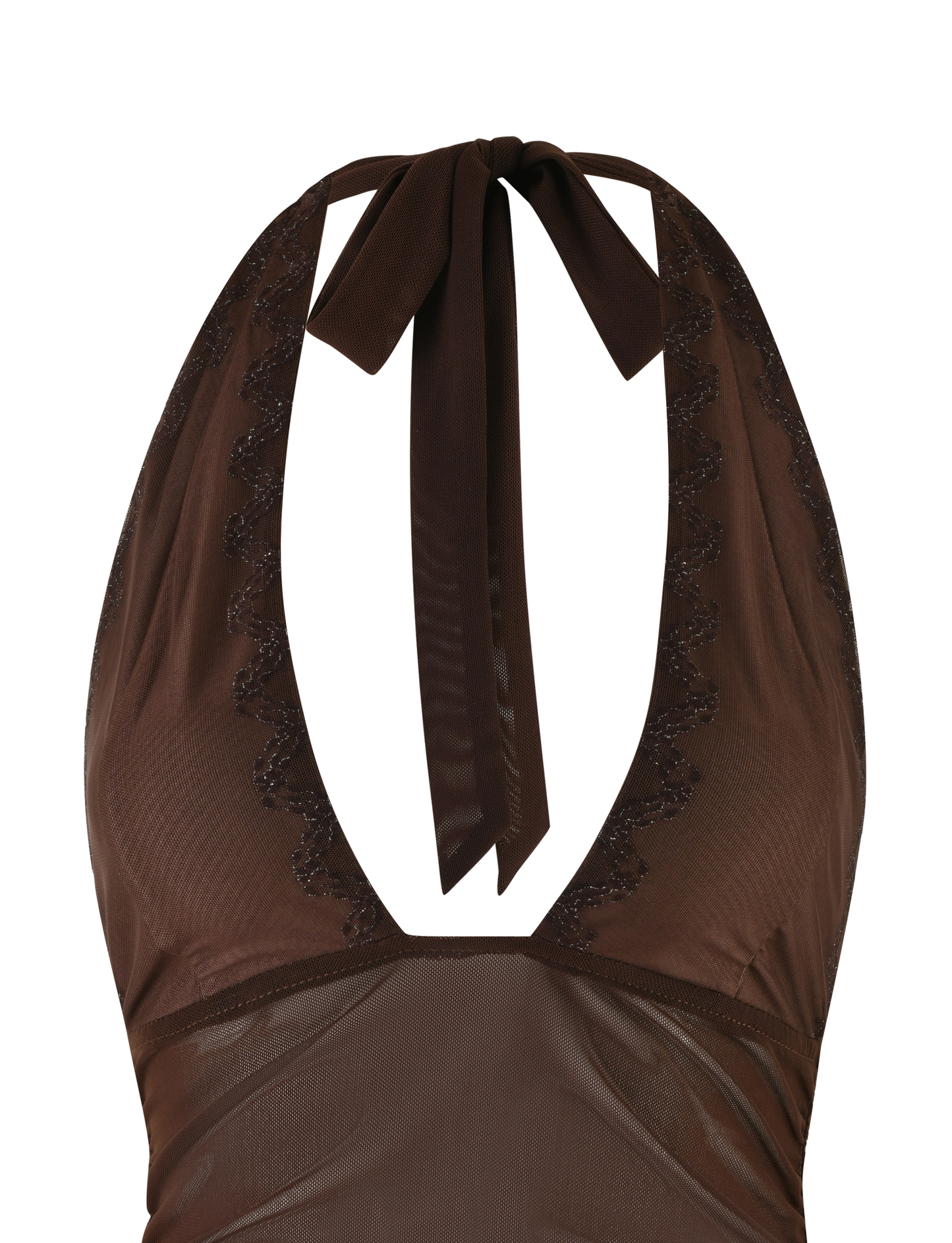 BRESILY TOP - BROWN : CHOCOLATE