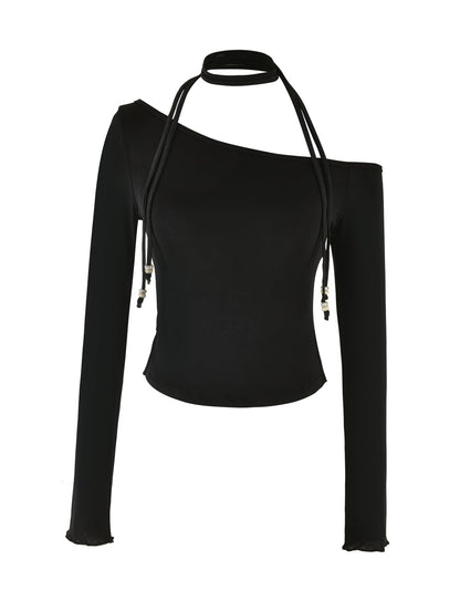 MIETTA TOP - BLACK