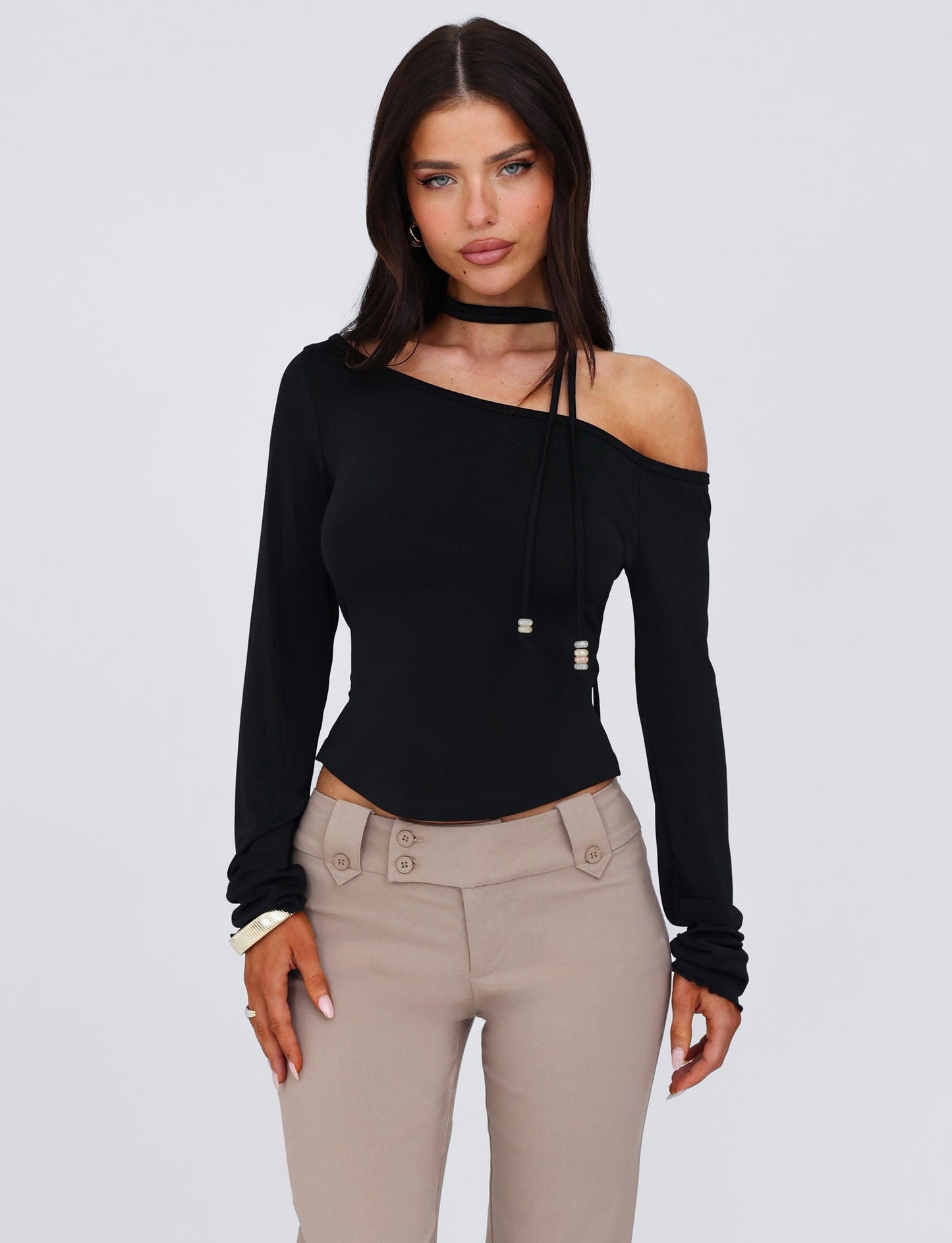 MIETTA TOP - BLACK