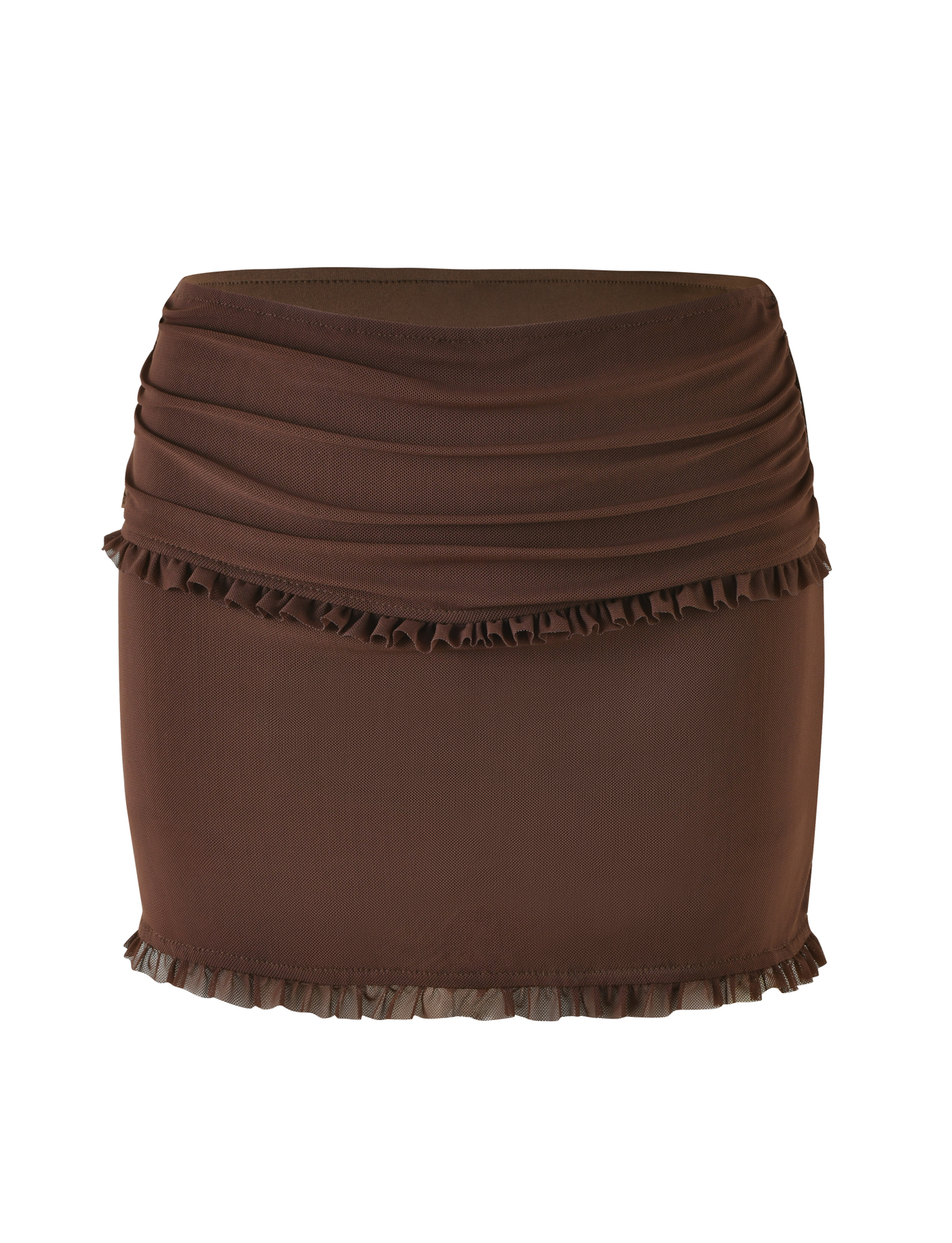 GINNY SKORT - BROWN : CHOCOLATE