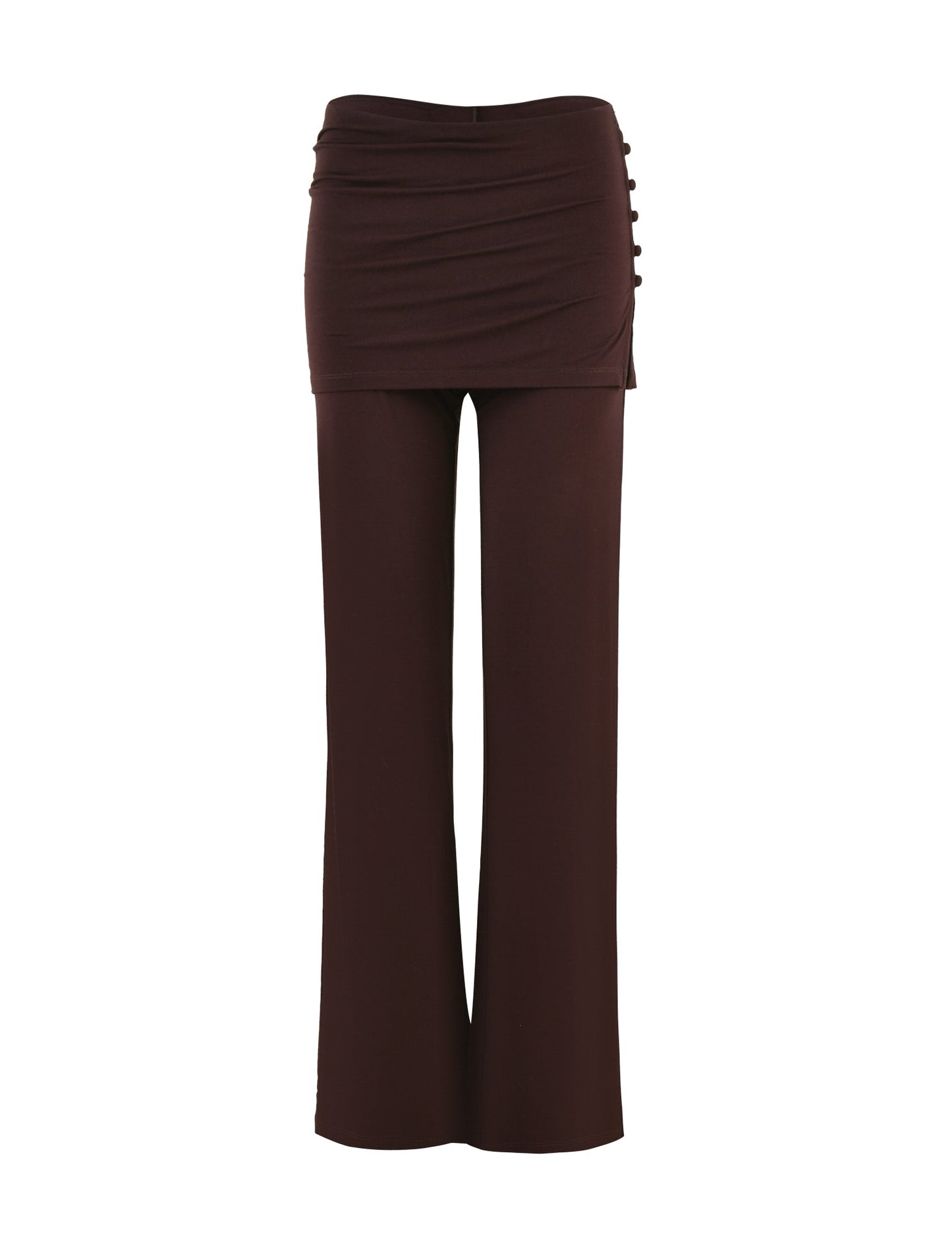 LEILANI PANT - BROWN : CHOCOLATE